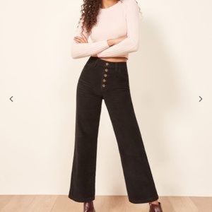 Reformation “Austin” Corduroy Wide Leg Pants